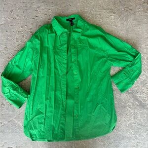 Oversized button down